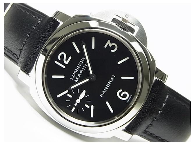 PANERAI Luminor Marina 44 MM hand wound PAM00111 Mens Black Steel